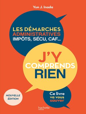 cover image of J'y comprends rien !